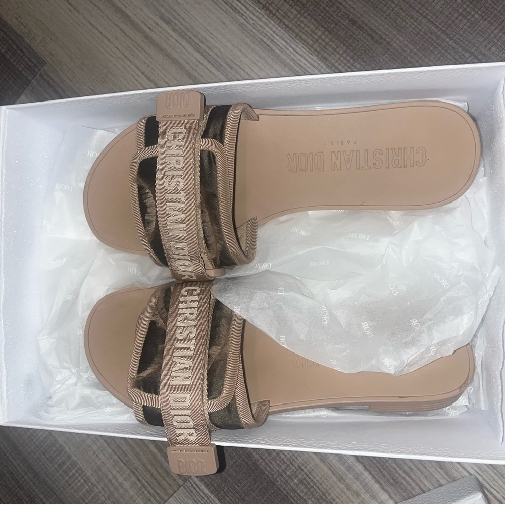 Christian Dior slides